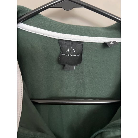 Armani Exchange Large 1/4 Zip Polo - Picture 2 of 5